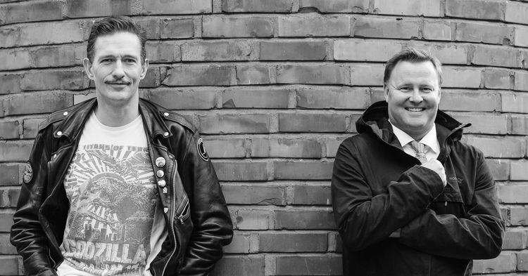 Kristopher Schau og Espen Rostrup Nakstad.